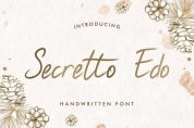 Secretto Edo font download