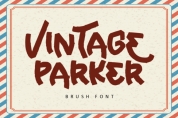 Vintage Parker font download