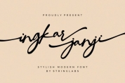 Ingkar Janji font download