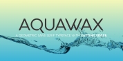 Aquawax font download