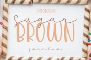 Sugar Brown font download