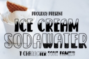 Ice Cream SodaWater font download