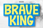 Brave King font download