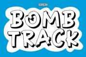 Bomb Track font download