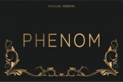Phenom Regular font download