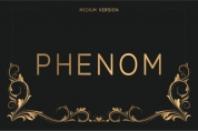 Phenom Medium font download