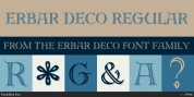 Erbar Deco font download