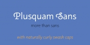Plusquam Sans font download