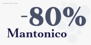 Mantonico font download