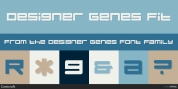 Designer Genes font download
