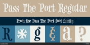 Pass The Port font download