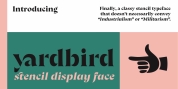 Yardbird font download