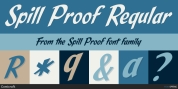 Spill Proof font download