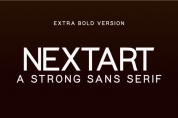 Nextart Extra Bold font download