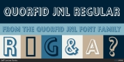 Quorfid JNL font download