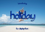 Holiday font download