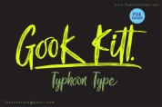 Gook Kitt font download