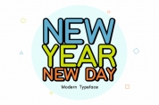 New Year New Day font download