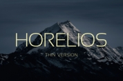 Horelios Thin font download