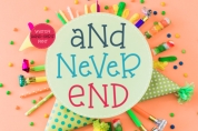 And Never End font download