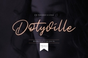 Dotyville font download