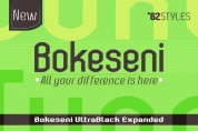 Bokeseni UltraBlack Expanded font download