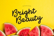 Bright Beauty font download