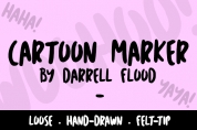Cartoon Marker font download
