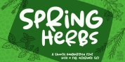 Spring Herbs font download