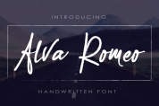 Alva Romeo font download