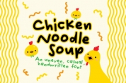 Chicken Noodle Soup font download