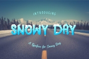 Snowy Day font download