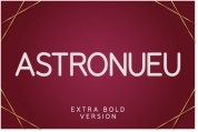 Astronueu Extra Bold font download