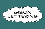 Gibon Lettering font download
