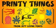 Printy Things JNL font download