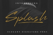Splash font download