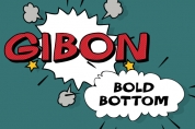 Gibon Bold Bottom font download