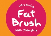 Fat Brush font download