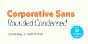 Corporative Sans Round Condensed font download