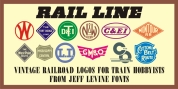 Rail Line JNL font download
