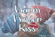 Warm Winter Kiss font download