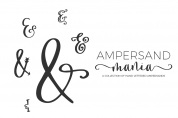Ampersand Mania font download