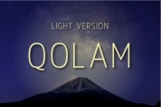 Qolam Light font download