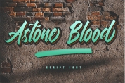 Astone Blood font download