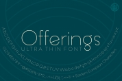 Offerings font download