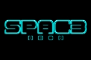 Spac3 Neon font download