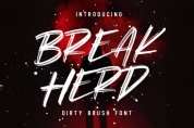 Break Herd font download