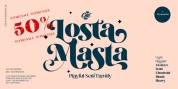 Losta Masta font download