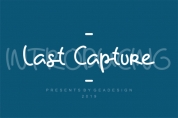 Last Capture font download