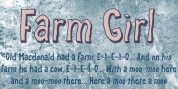 Farm Girl font download